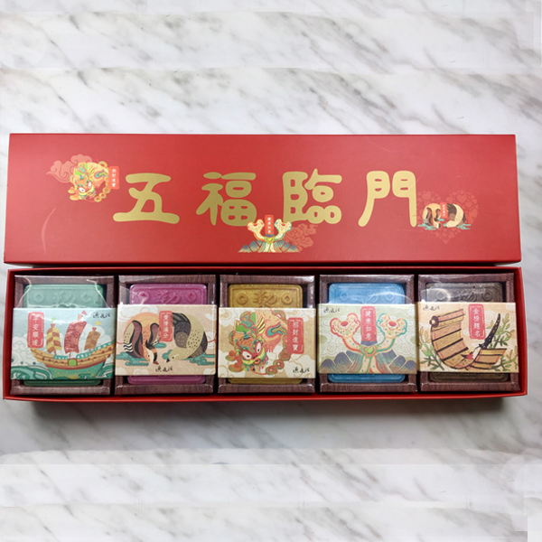五福臨門皂禮盒組 